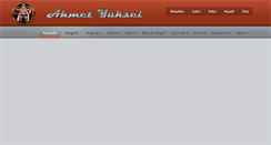 Desktop Screenshot of ahmetyuksel.org